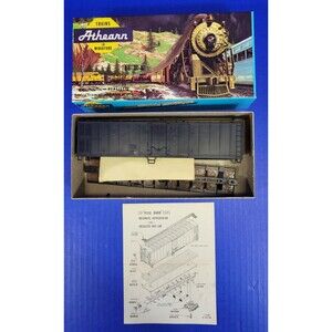 Athearn Vintage HO Scale MECHANICAL REEFER Train 50 Undecorated Car Kit #162